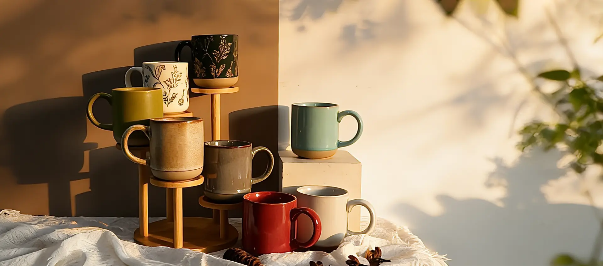 Premium လက်ဖြင့်ထွင်းထုထားသောကြွေထည်ပစ္စည်းများ