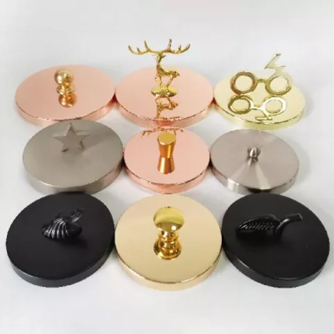 ထုံးစံဖယောင်းတိုင်အိုးအိုးအဖုံး