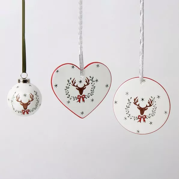 ထူးခွားတဲ့လက်ကိုင်ကြွေထည်ကြွေးခုံးခရစ္စမတ်သစ်ပင်အလှဆင်